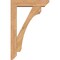 Ekena Millwork Legacy Slat Smooth Bracket w/ Offset Brace, Western Red Cedar, 5 1/2"W x 22"D x 34"H BKT0604X22X34LEC06SWR - alternate 4